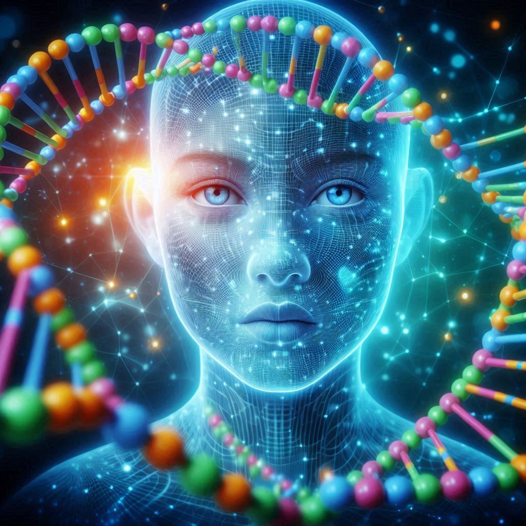 Human DNA of an offspring